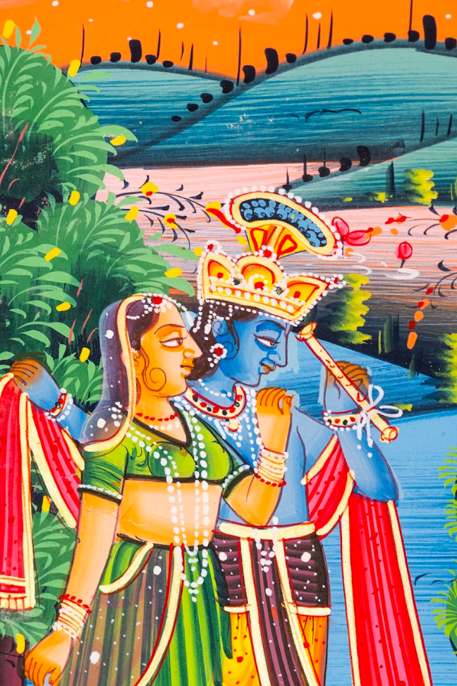 Twilight Tryst – A Rajput Courtship at Dusk