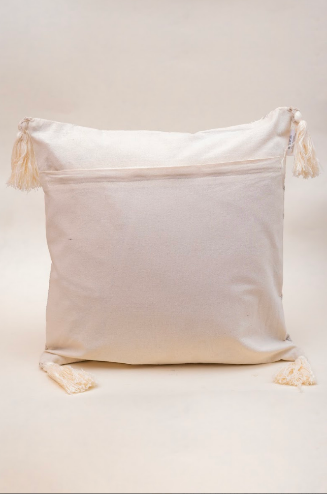 Ivory Rhythm Geometric Cushion Covers - Set of Four