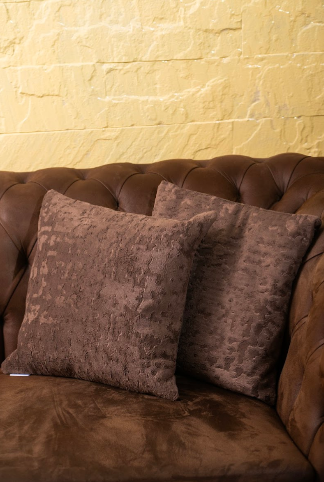 Velour Depth Cushion Covers — Set of Four