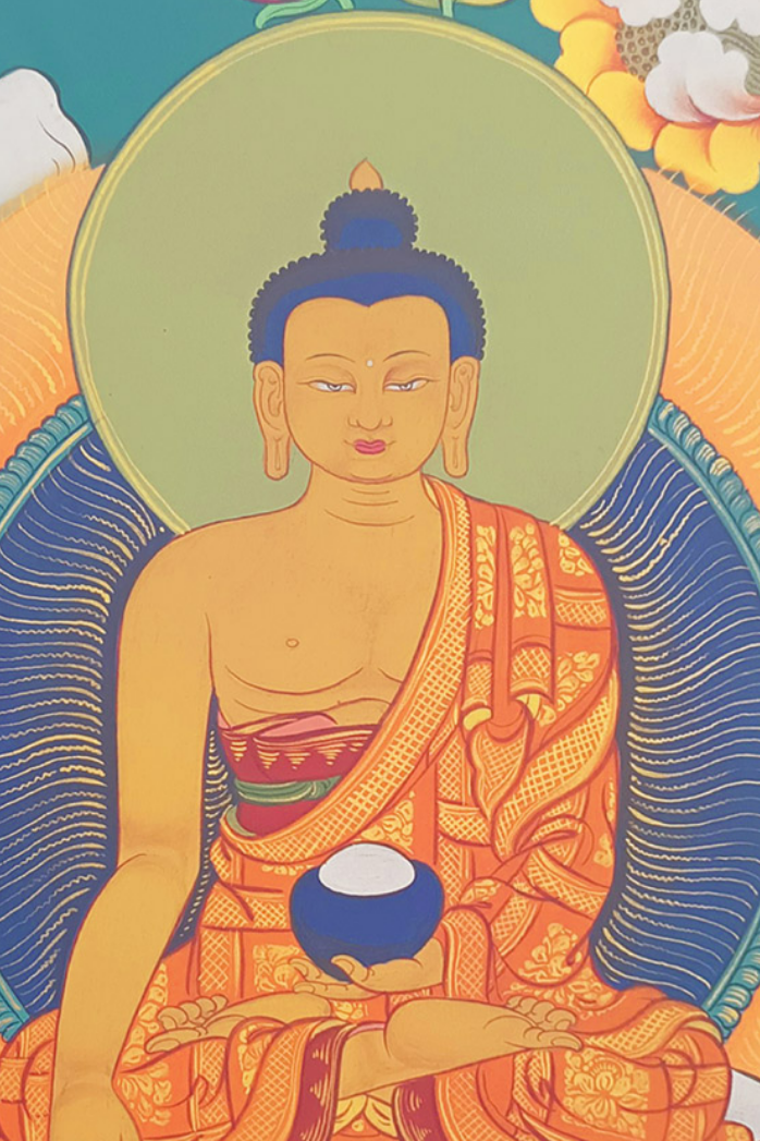 Shakyamuni – Ladakh Thangka Painting