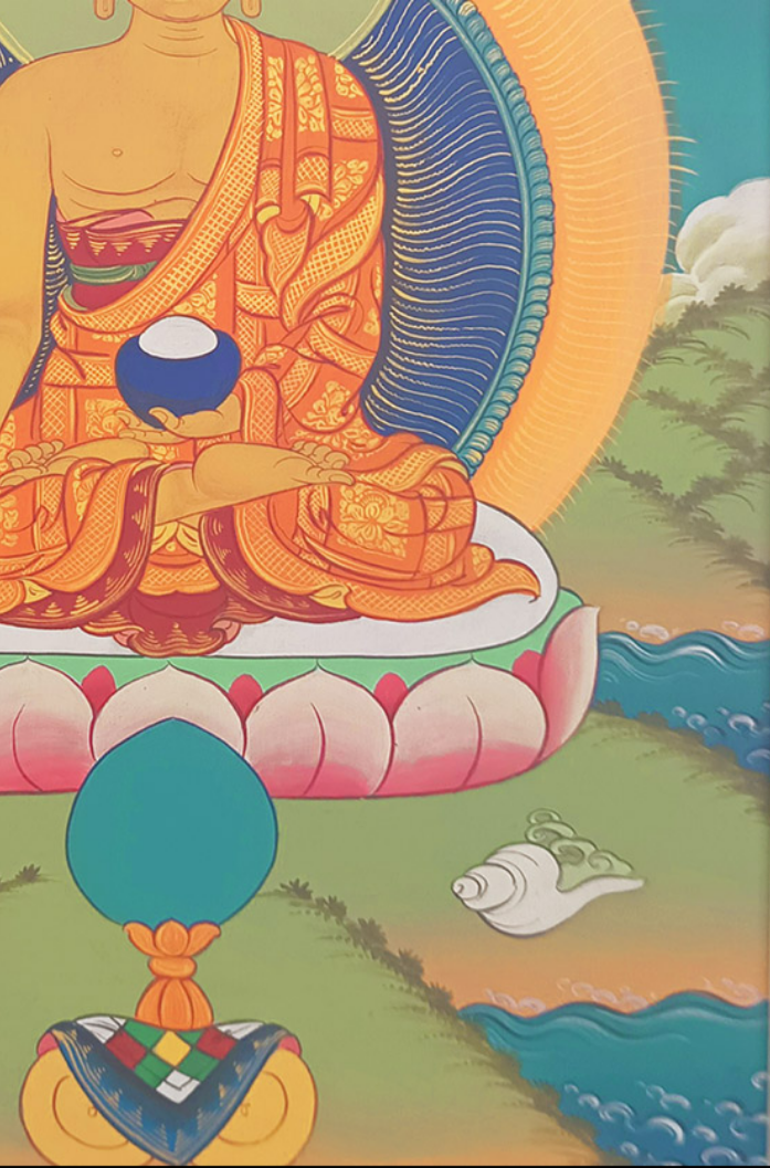 Shakyamuni – Ladakh Thangka Painting