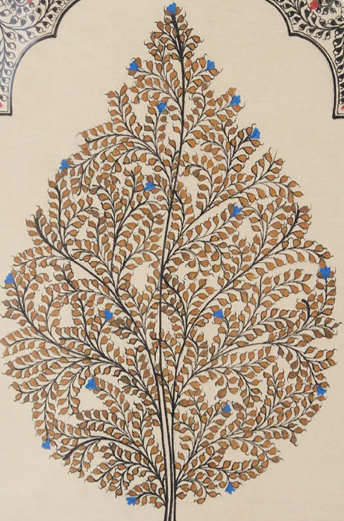 Cosmic Harmony: Tree of Life – Orissa Pattachitra Painting