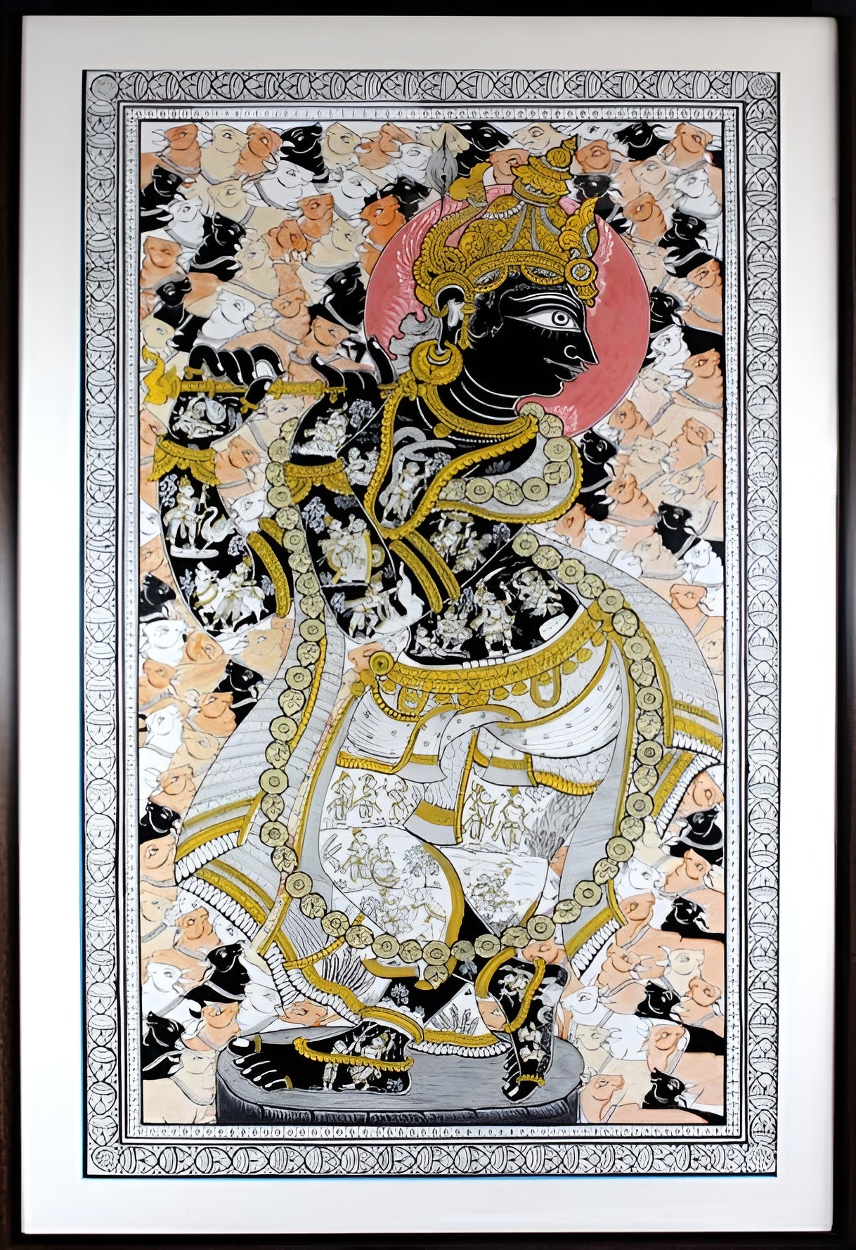 Sacred Narratives of Krishna – Orissa Pattachitra Painting