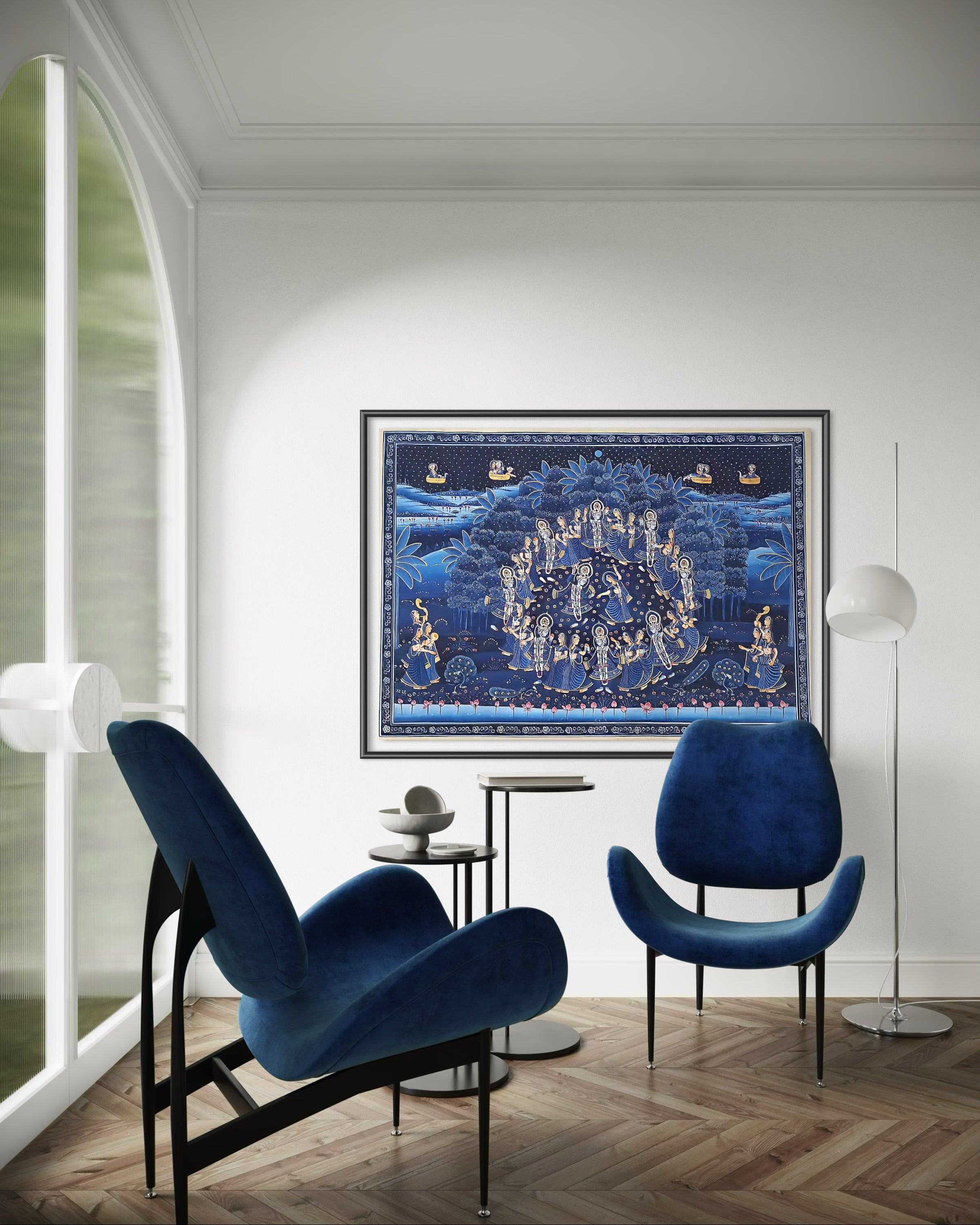 Pichwai- Radha Krishna, The Divine Dance Painting