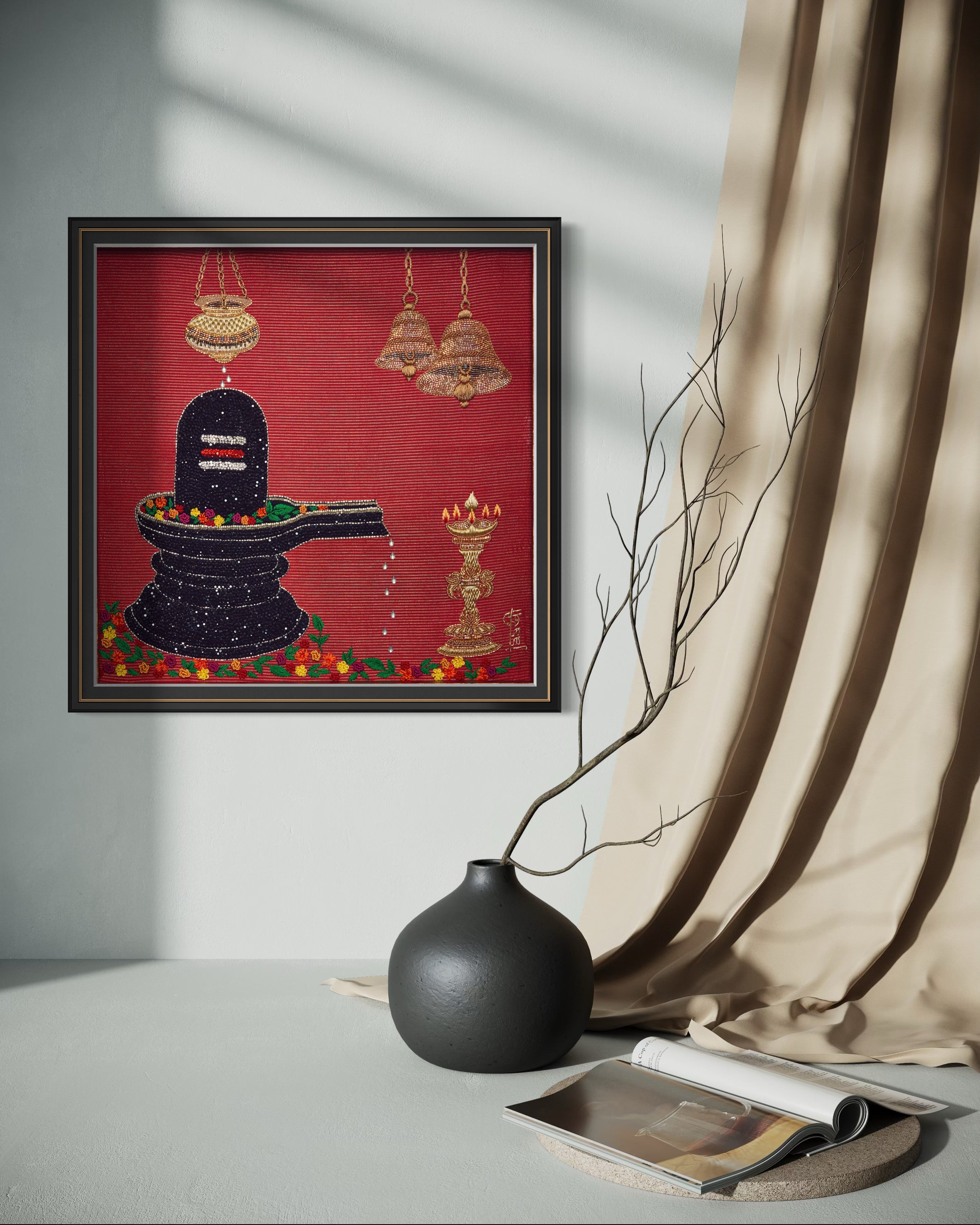 Shivling Tapestry
