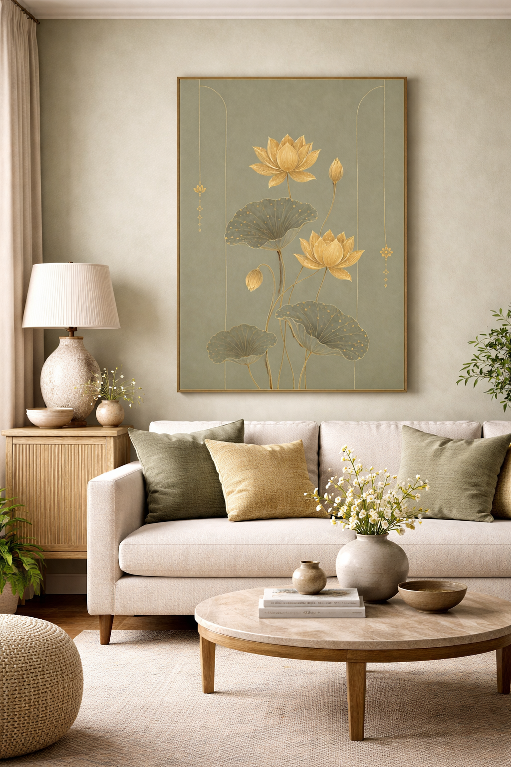 Pichwai – “Svarna Kamal”: The Lotus in Gold