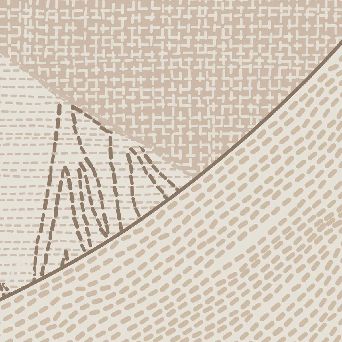 Abstract Horizons: "Katha" Wallpaper