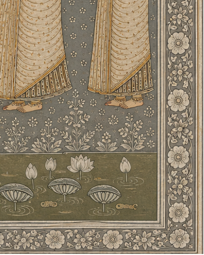 Handpainted – Muralidhar under Mango Tree
