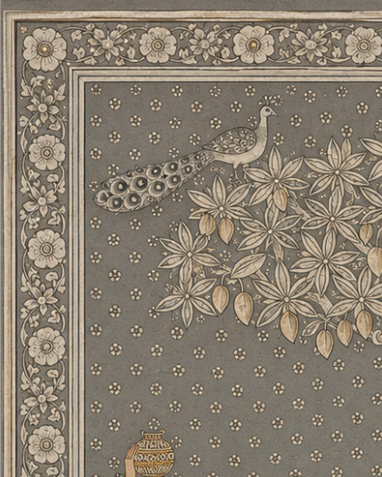 Handpainted – Muralidhar under Mango Tree