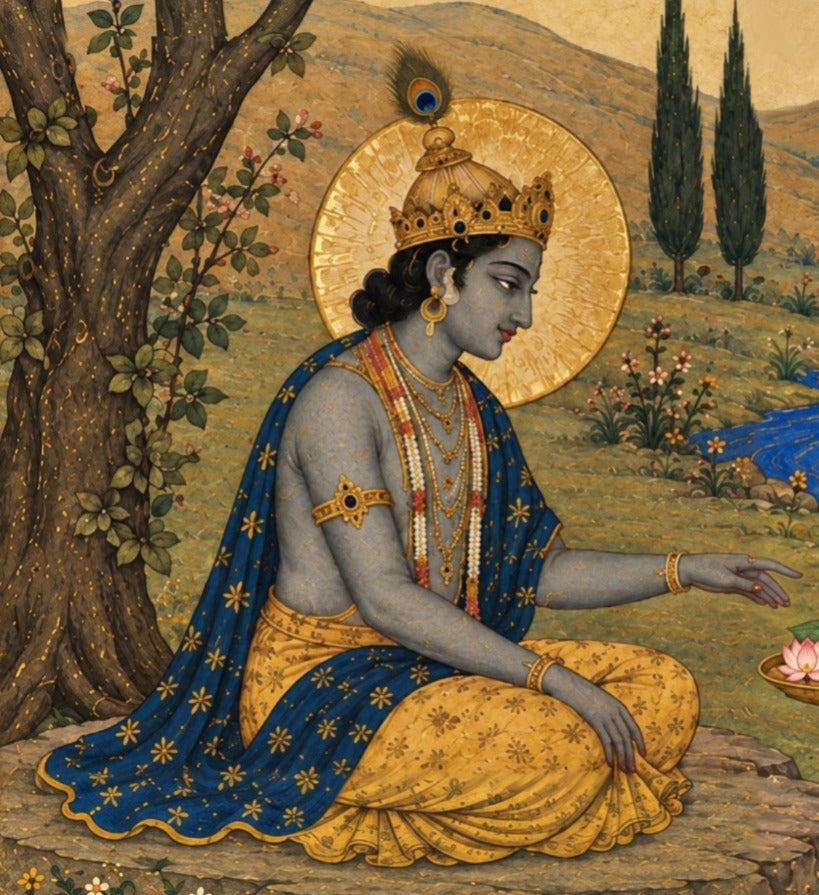 Ch. 9 'Bhakti' The Offering of Devotion, Bhagavad Gita — Indian Epics Prints