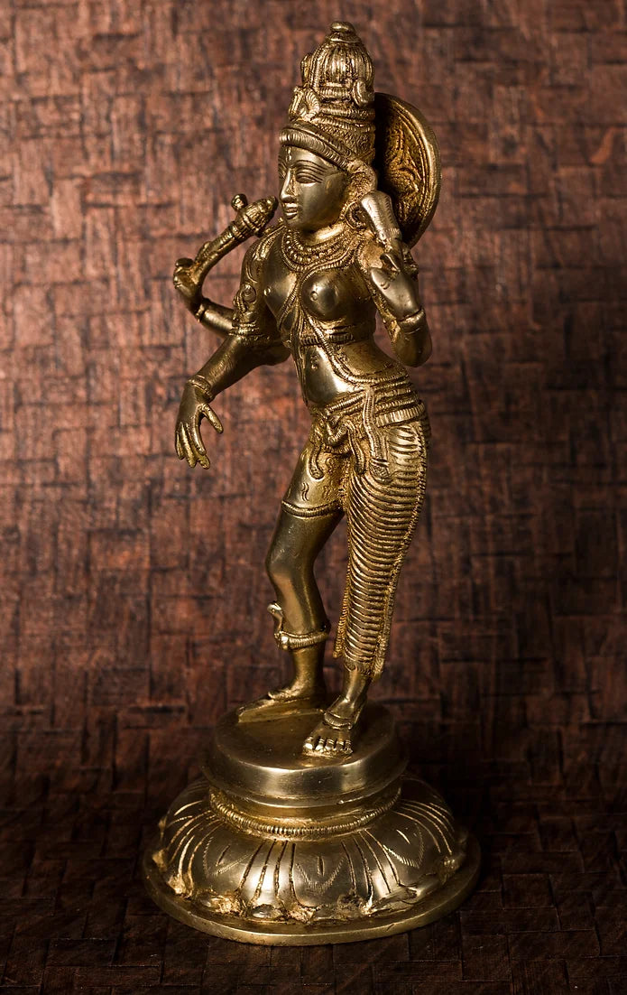 'Ardhanarishwar' in Solid Brass