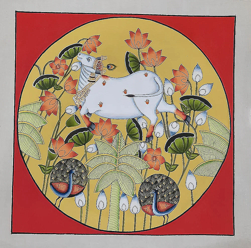 Cows Pichwai Painting
