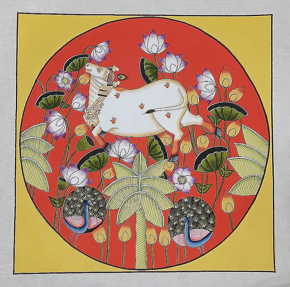 Cows Pichwai Painting