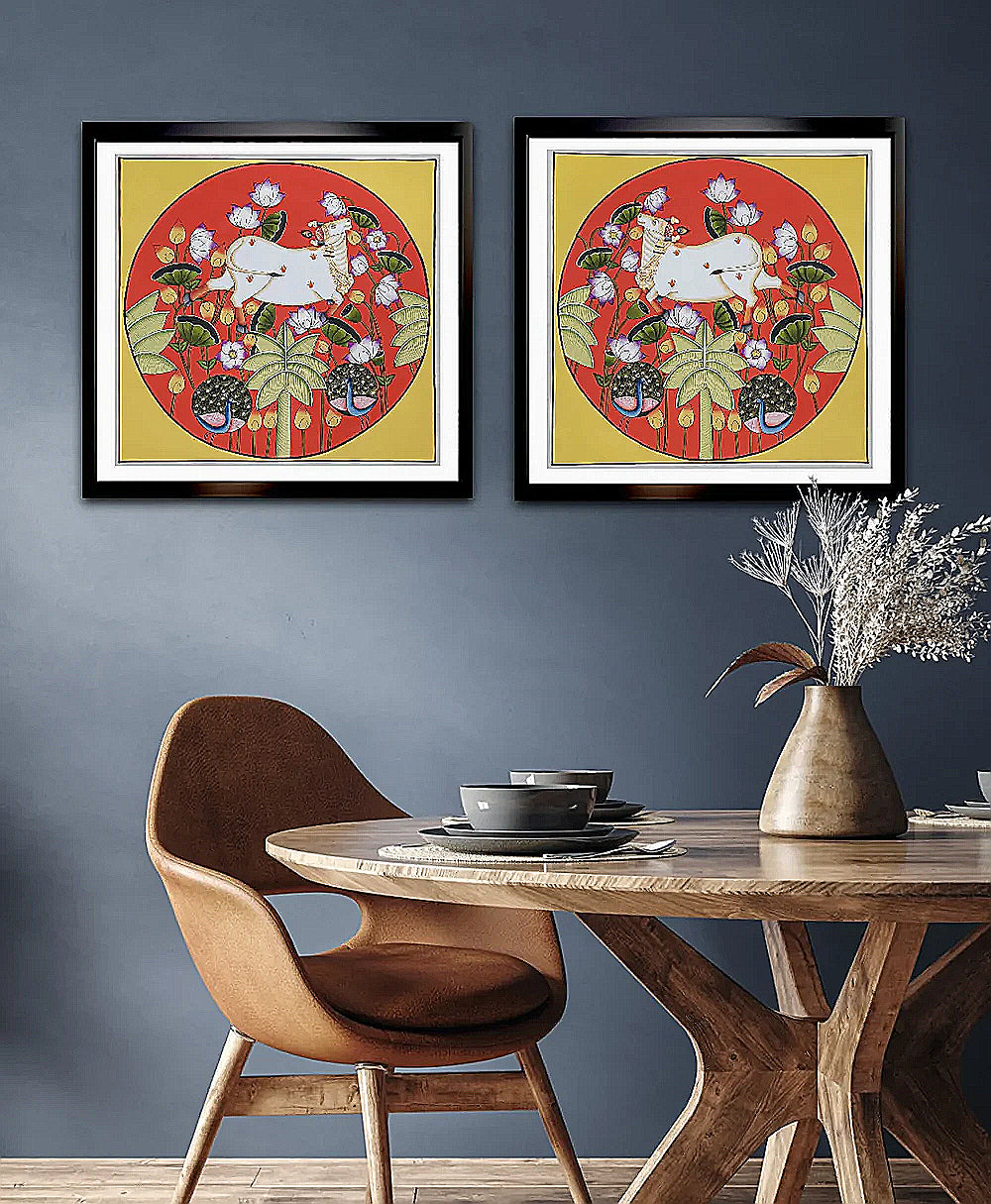 Cows Pichwai Painting