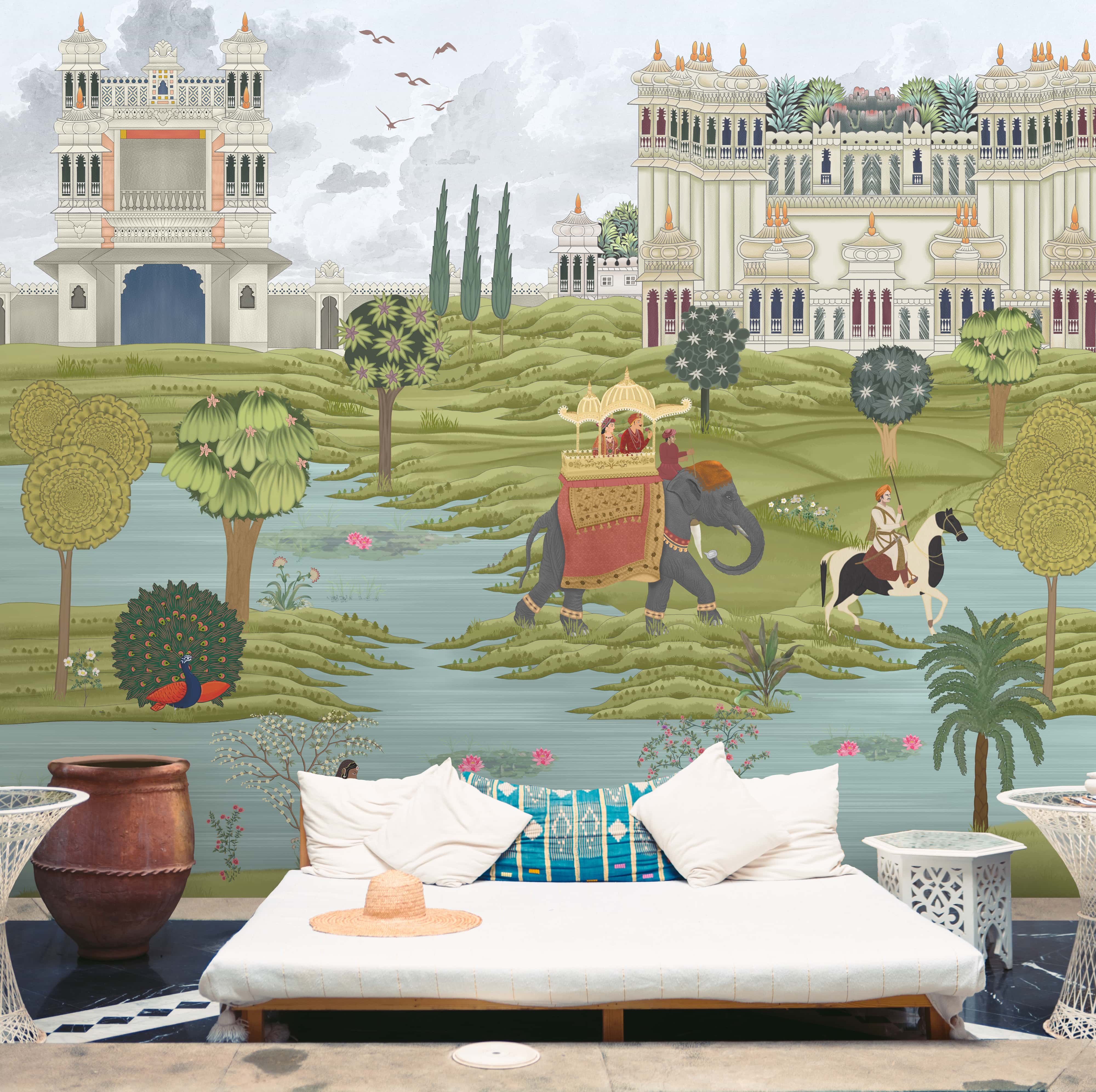 Bharat - Rich Indian Scenic Wallpaper - Customized wallpaper