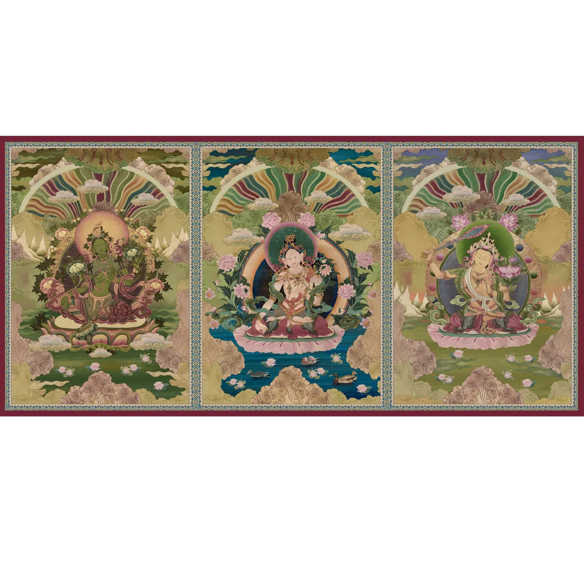 Sacred Stillness : “Tara Buddha” Wallpaper