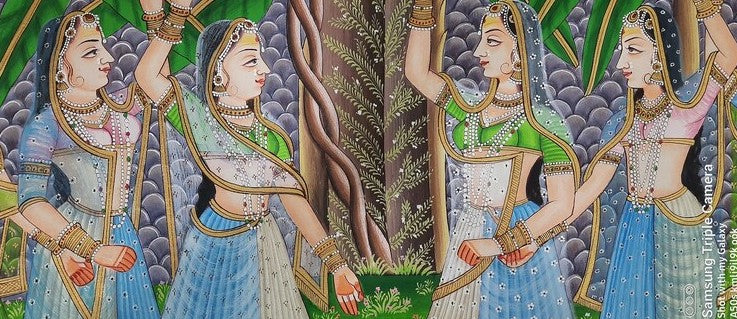 Pichwai- Gopis Painting