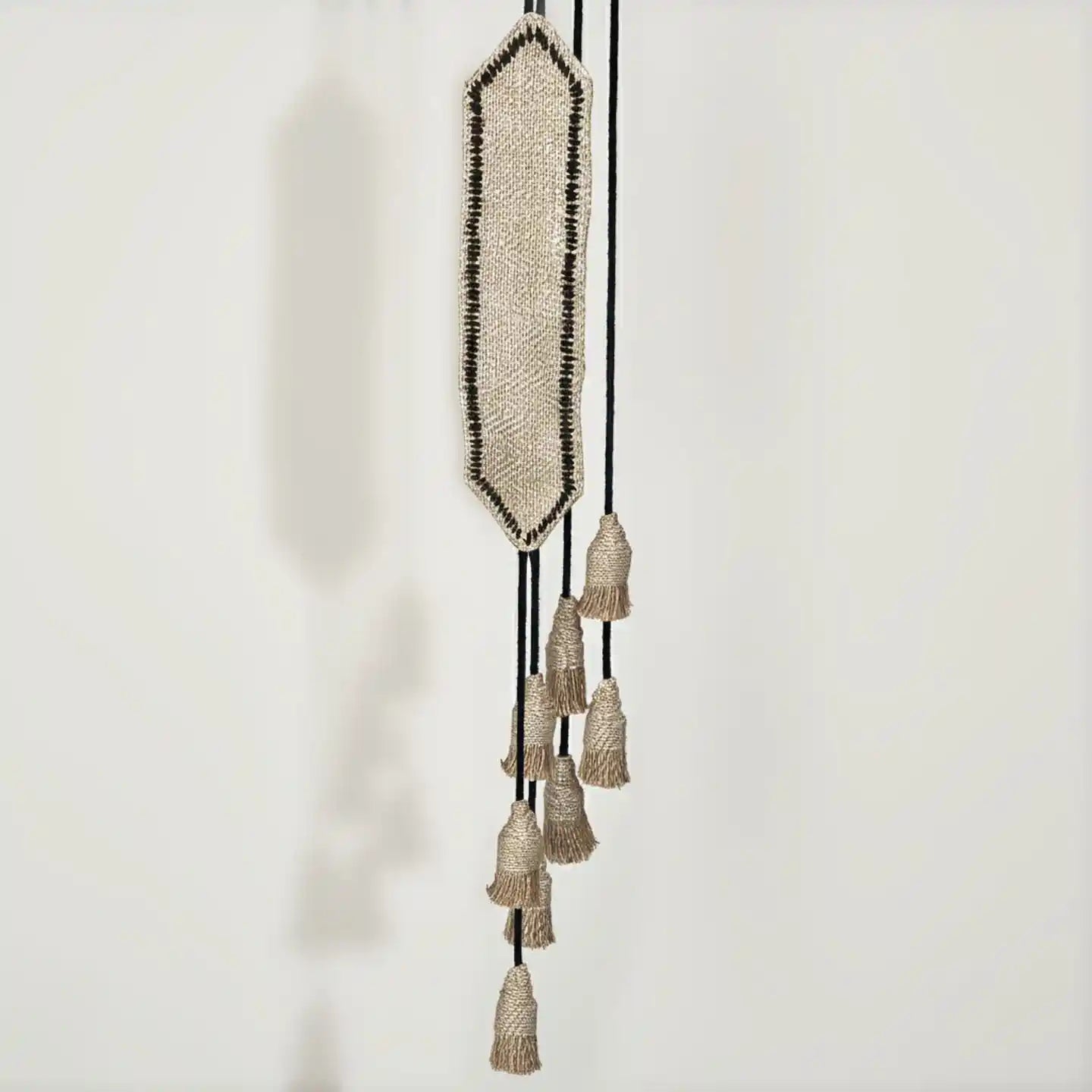 Kaya Handcrafted Jute Curtain Tieback