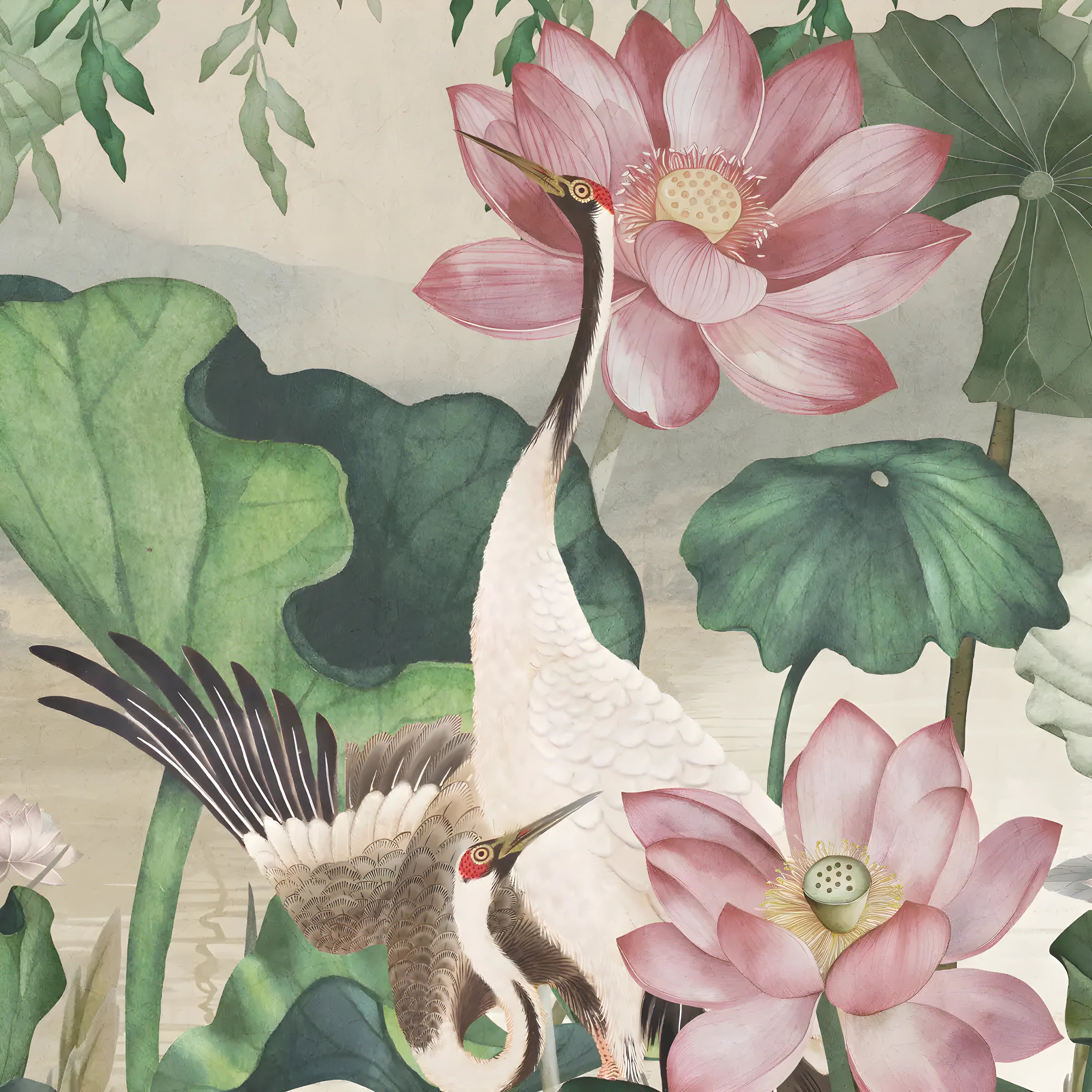 Lotus Garden : “Kamal Vatika” Wallpaper