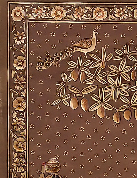 Pichwai- Golden Krishna Painting