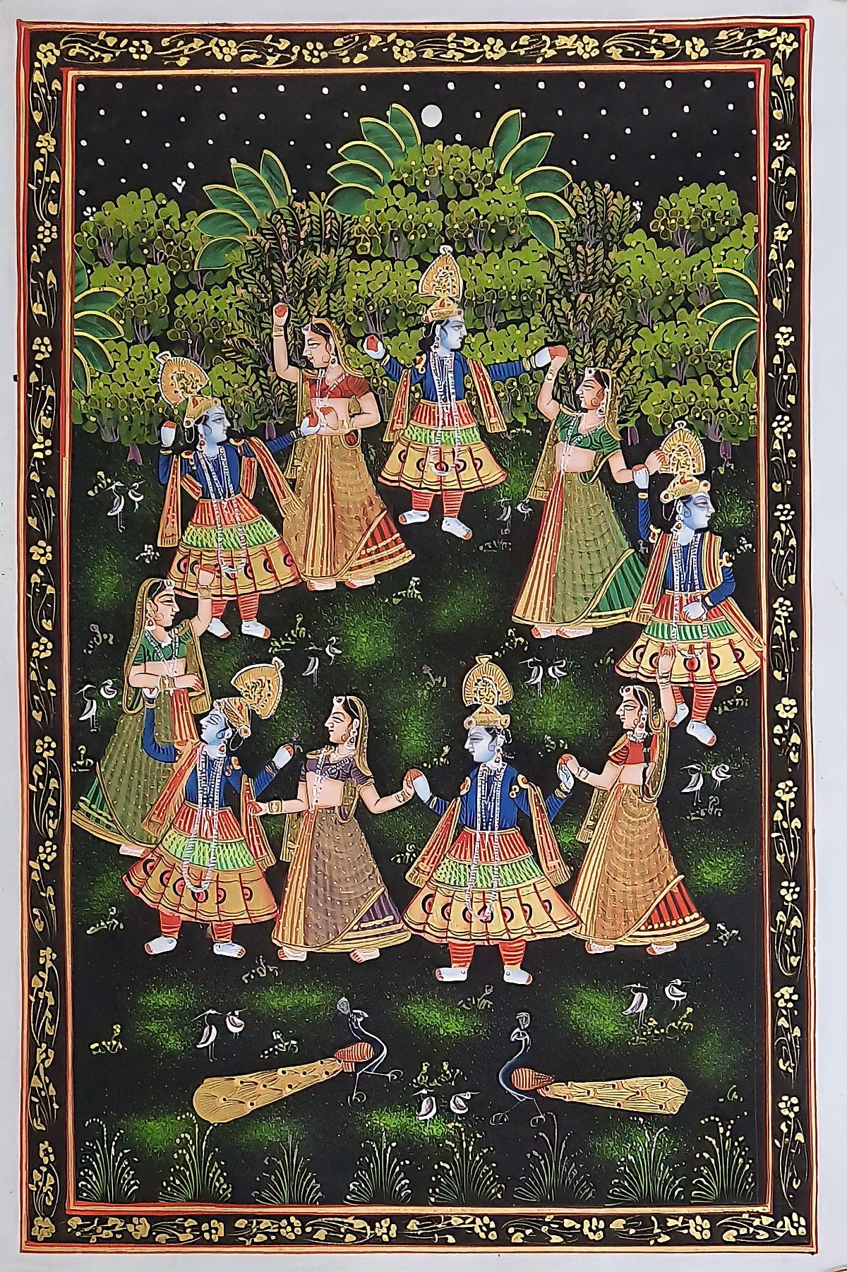 Divine 'Radha Krishna' Painting of Love