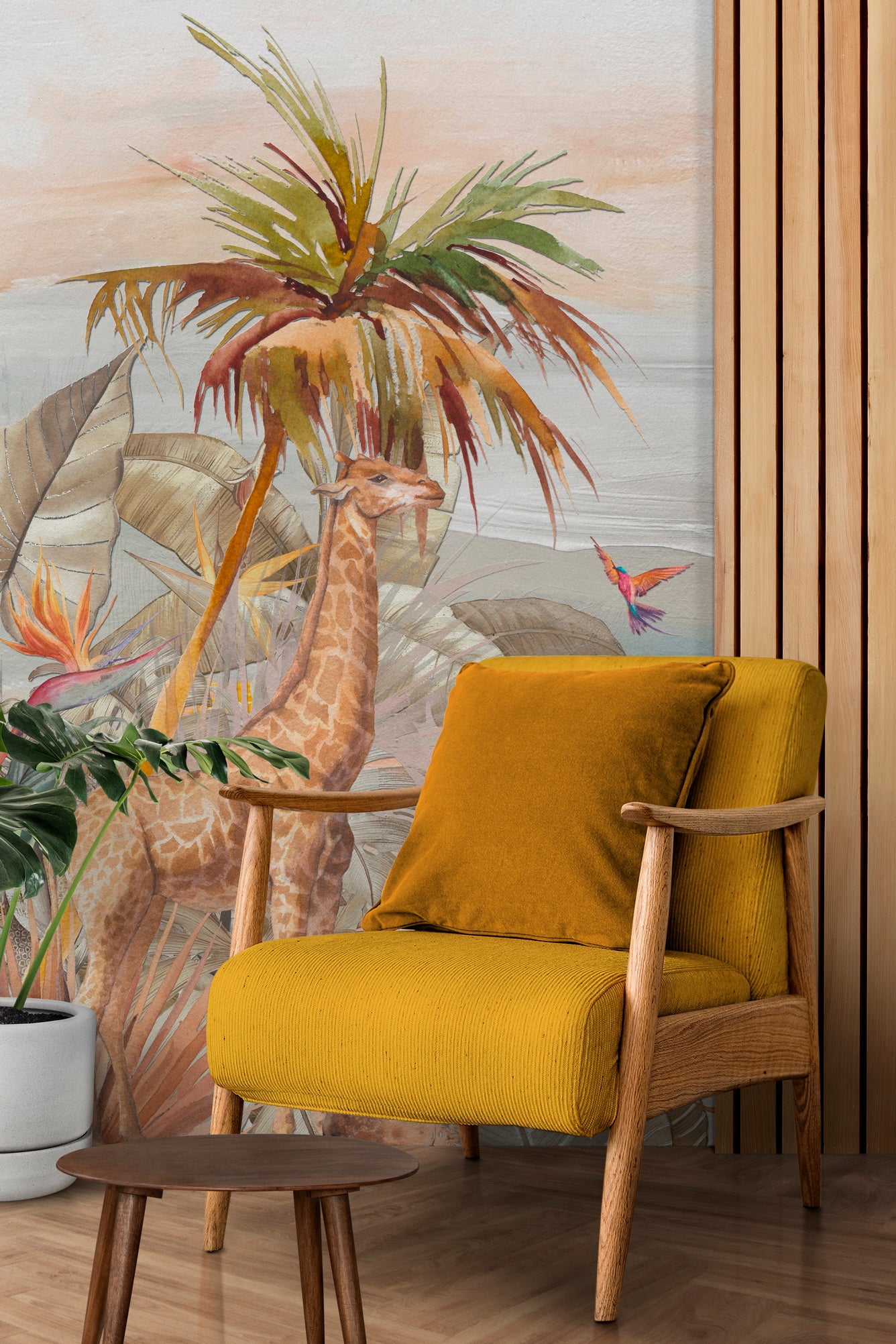 Wild Oasis Sarovara wallpaper - customized animal oasis wallpaper by Brahm