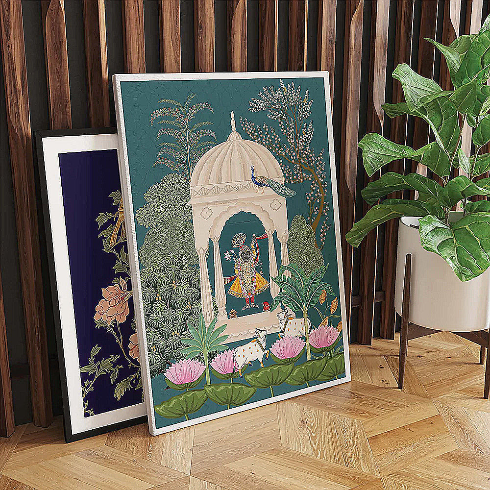 Pichwai- Shrinathji Canvas print