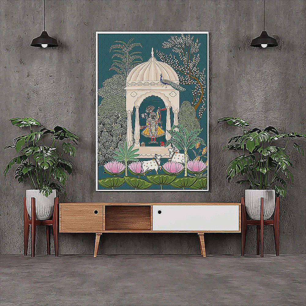 Pichwai- Shrinathji Canvas print