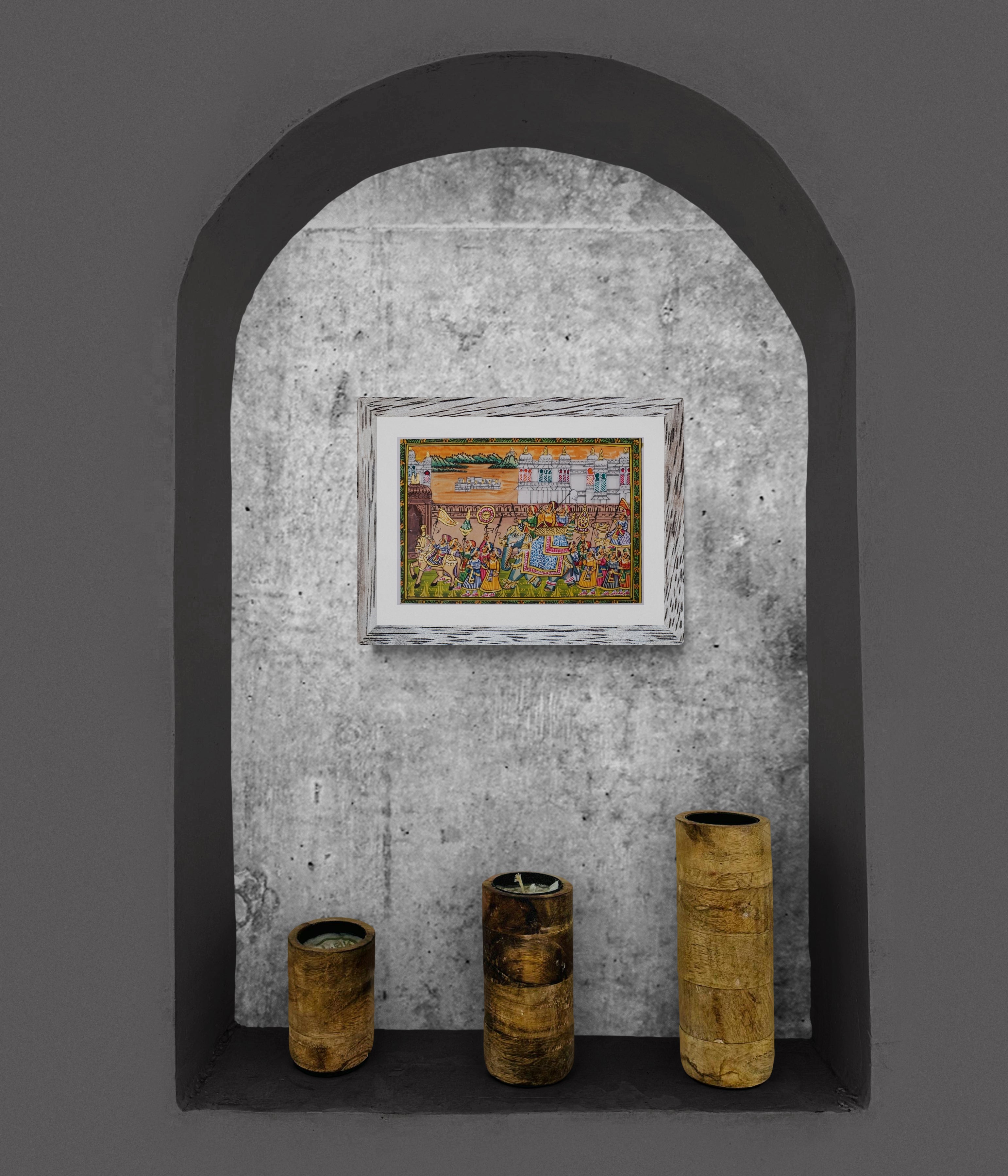 Miniature Painting- The Maharaja’s Path
