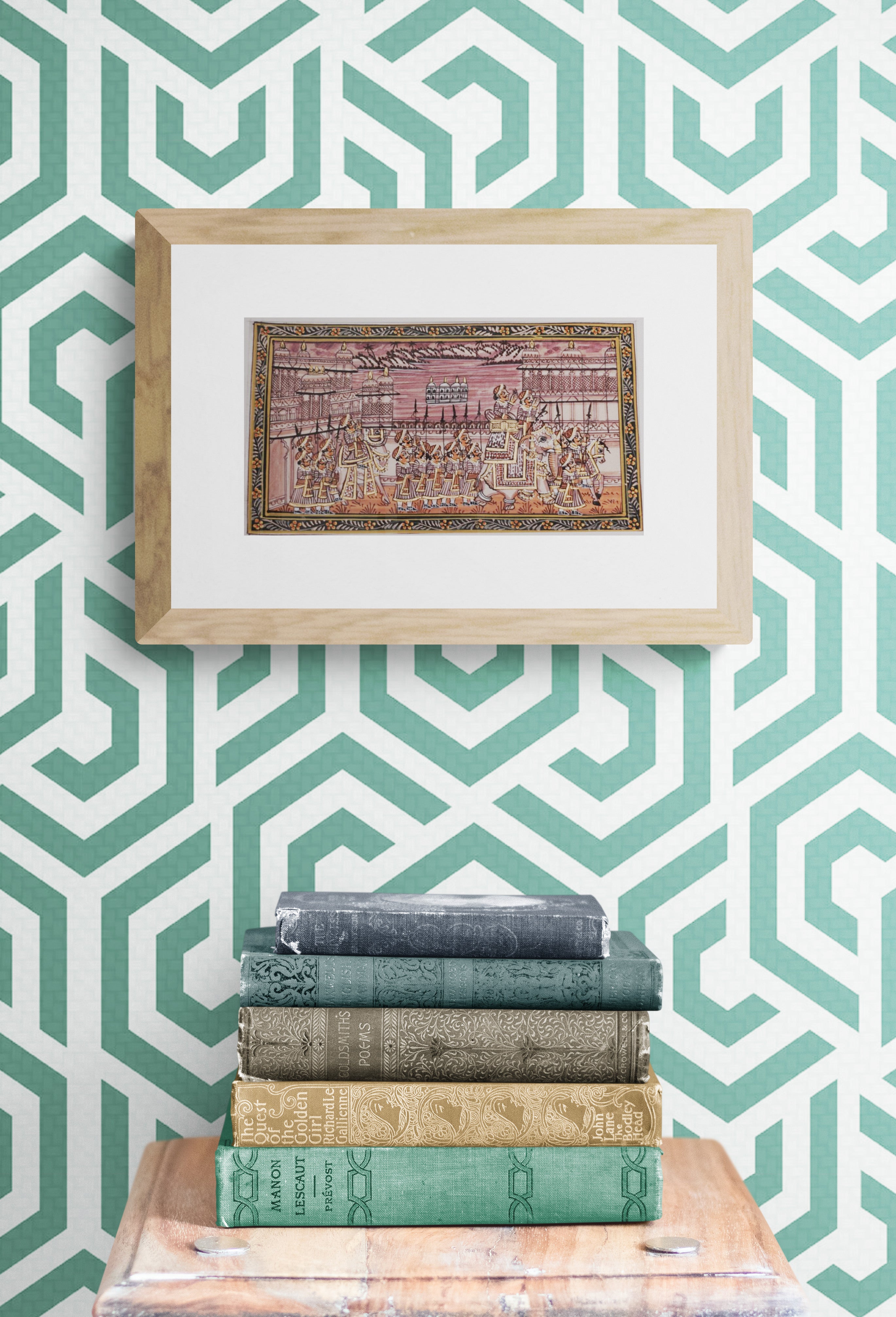 Miniature Painting – Red Udaipur Army