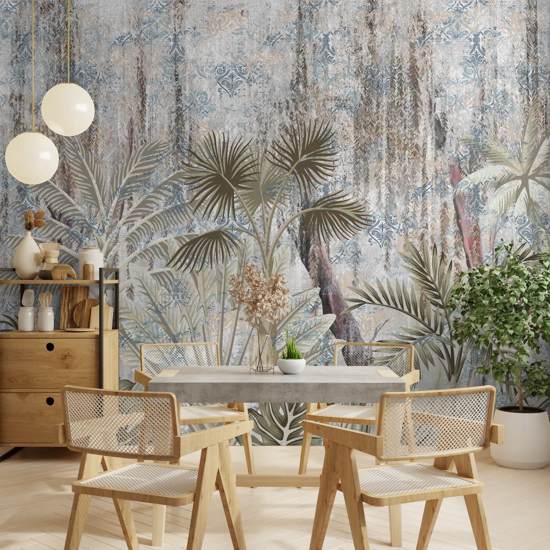 Tropical Dreams wallpaper - Customized forest wallpaper by Brahm