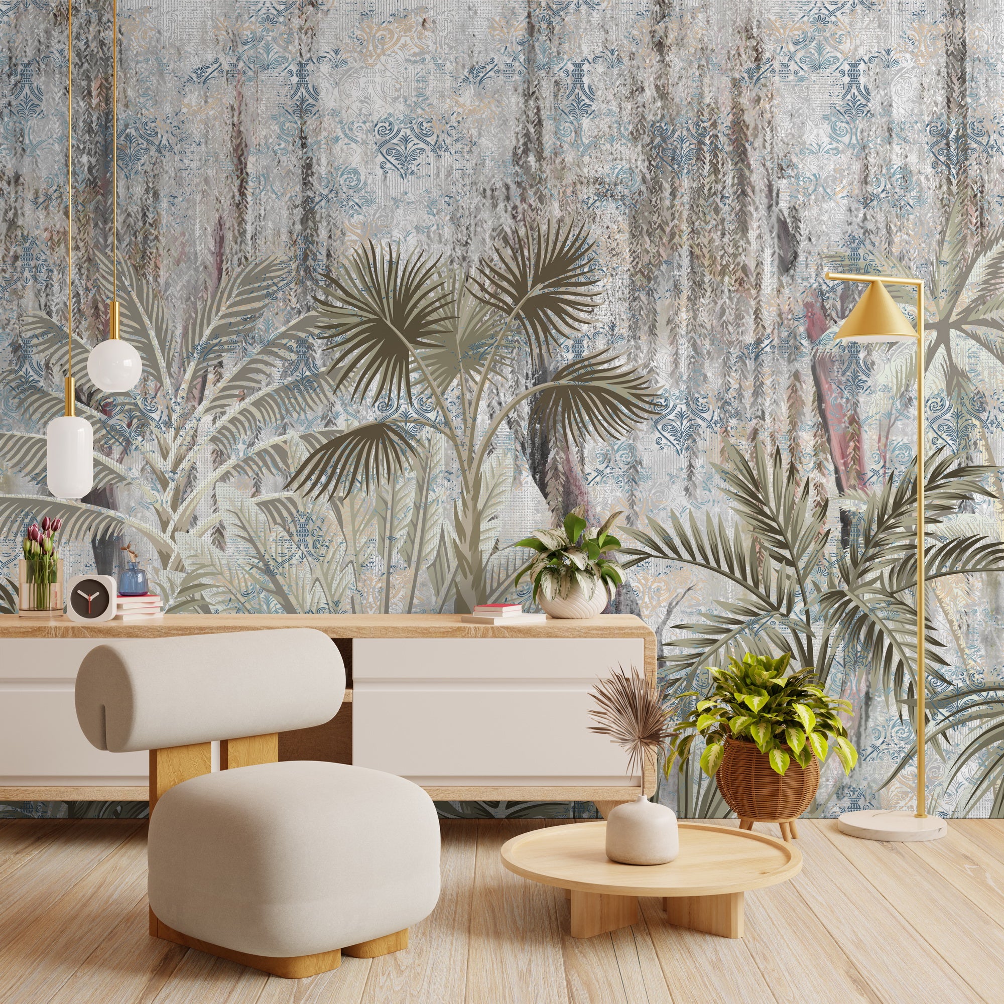 Tropical Dreams wallpaper - Customized forest wallpaper by Brahm