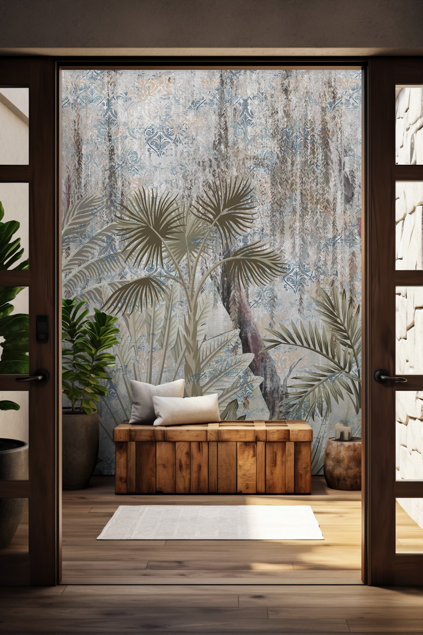 Tropical Dreams wallpaper - Customized forest wallpaper by Brahm