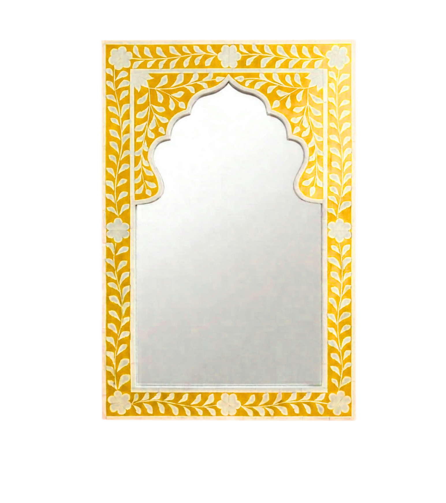Luminous Pearl Mirror - Yellow