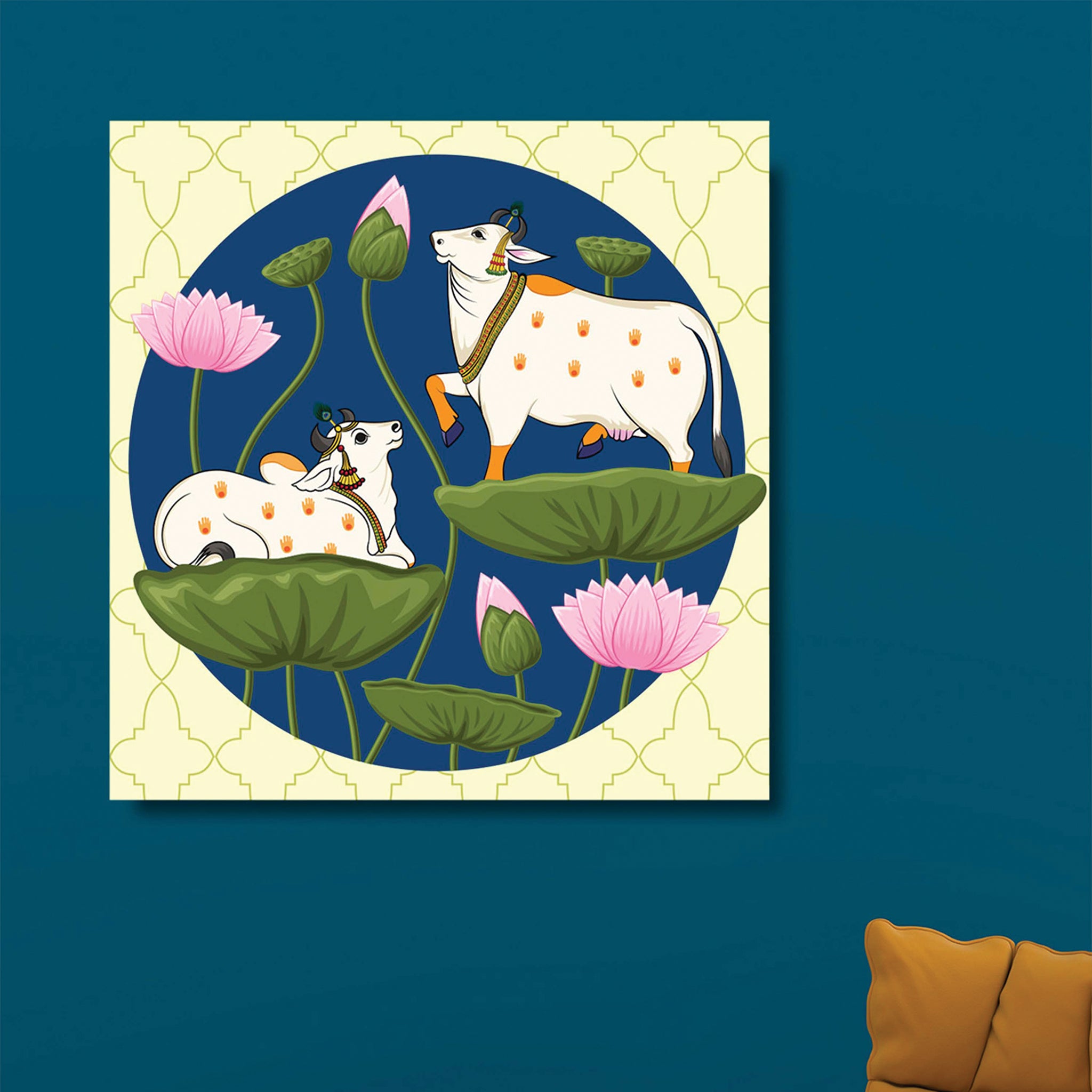 Nourishing Grace: The Sacred Cow in 'Pichwai' Painting
