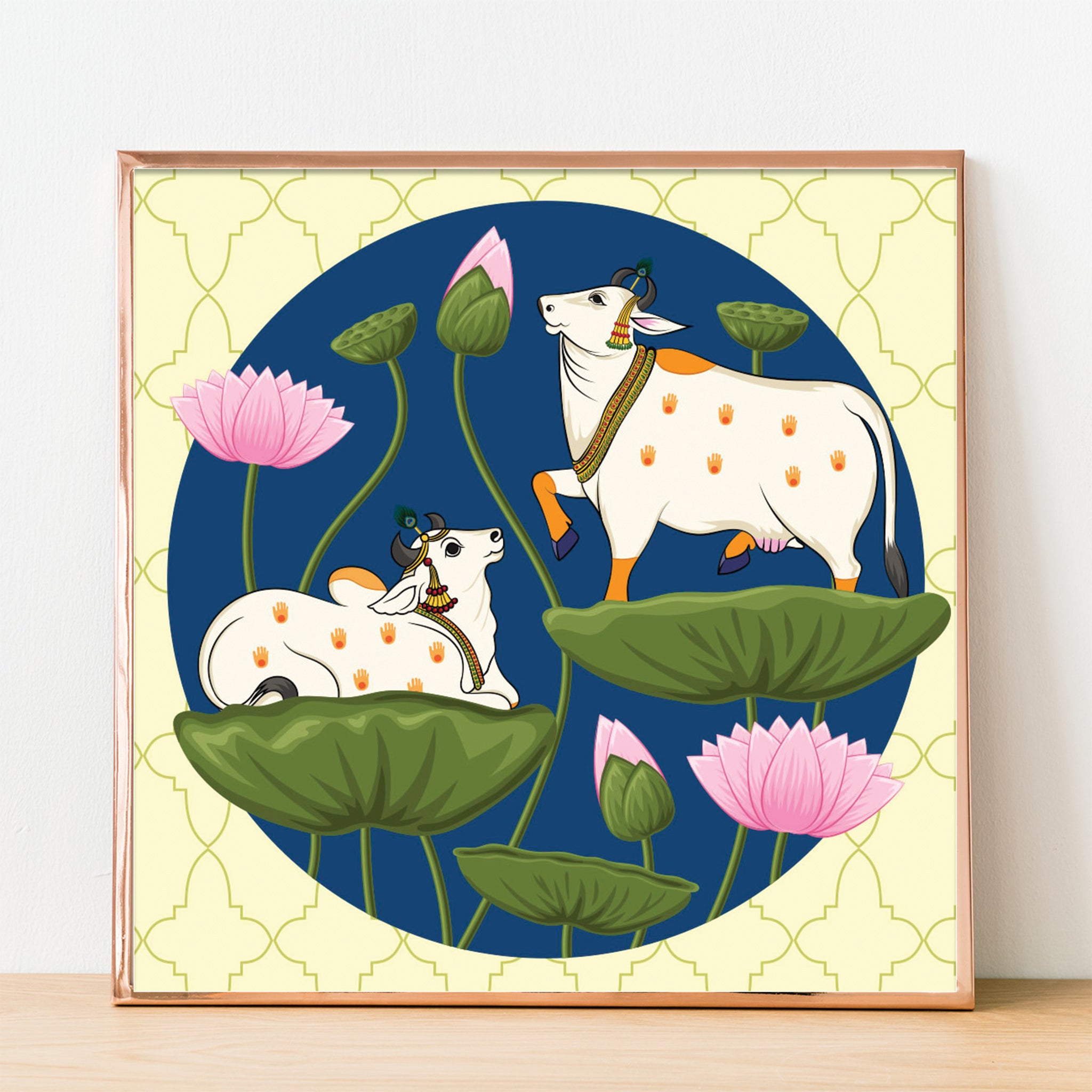 Nourishing Grace: The Sacred Cow in 'Pichwai' Painting