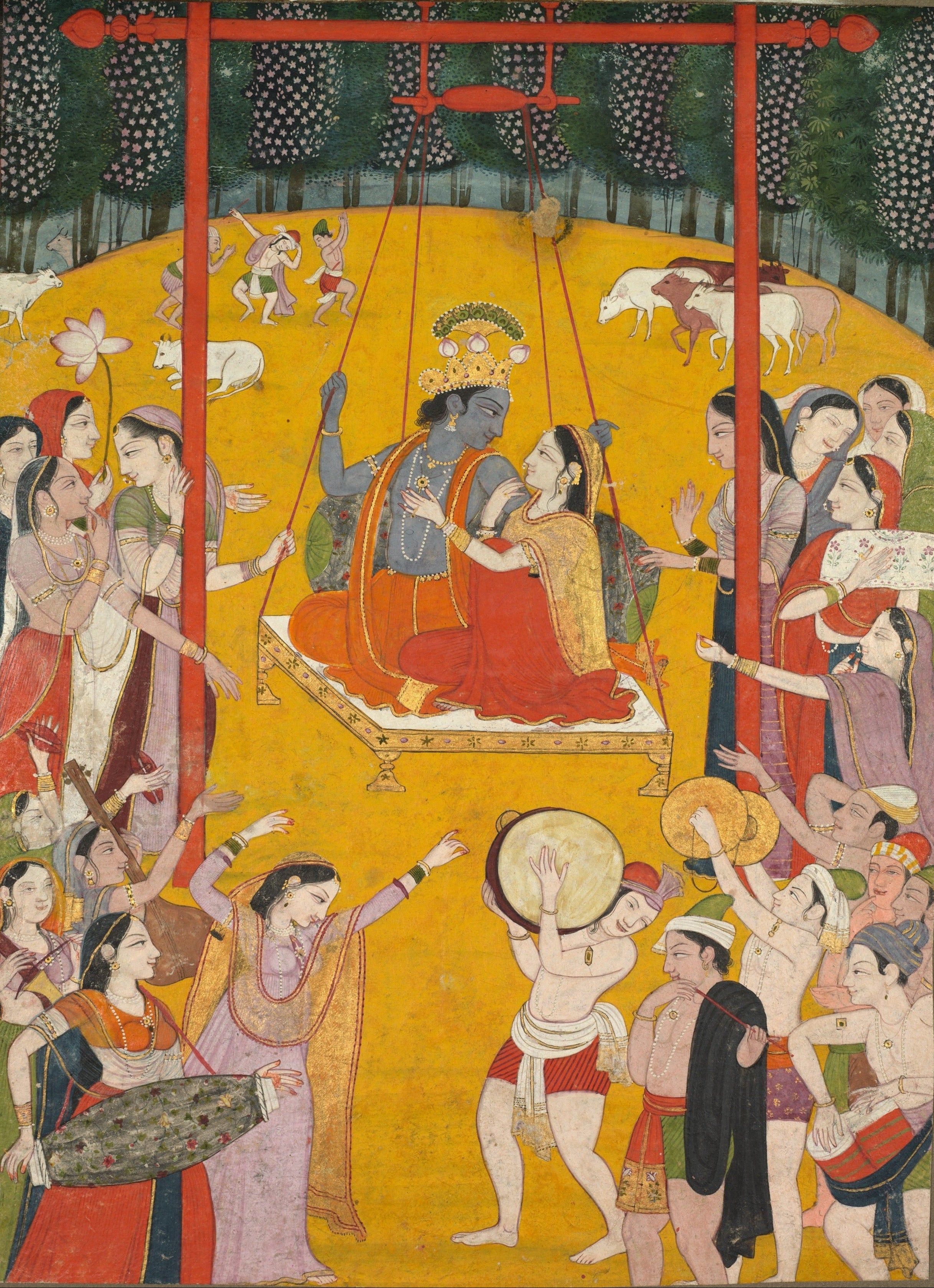 'Hindola Raga' Print, c.1795