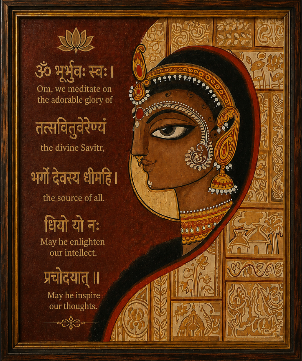 Gayatri: The Sacred Invocation Print