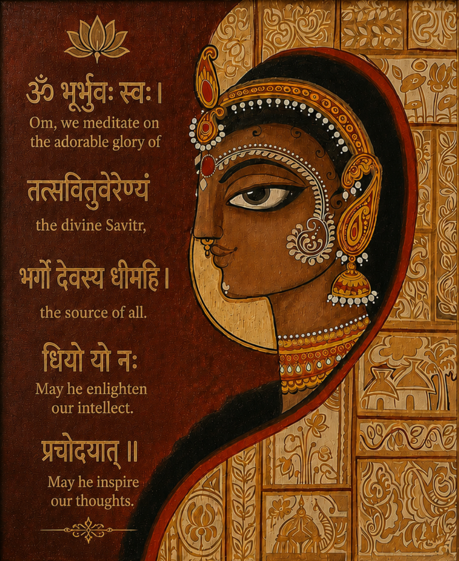 Gayatri: The Sacred Invocation Print