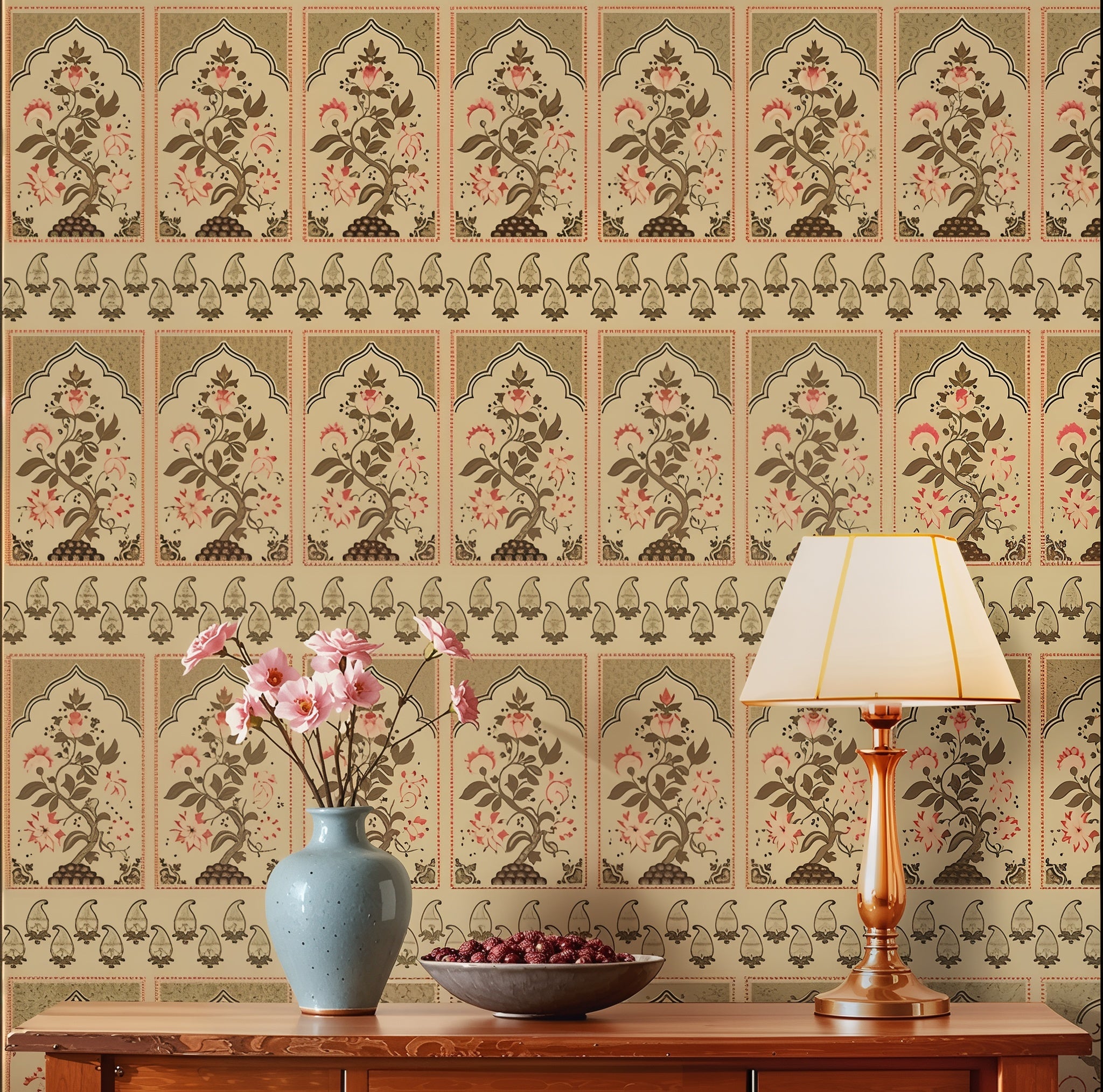 Dareecha "Rose Garden" Wallpaper