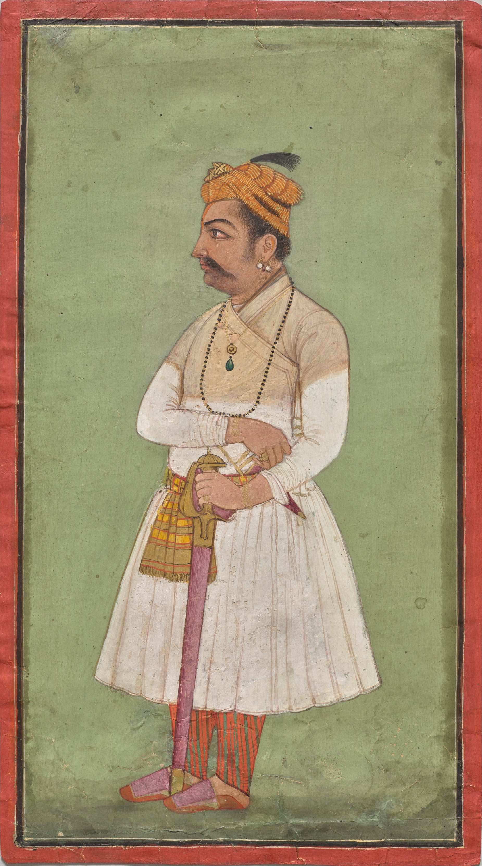 'Raja Hari Sen of Mandi' Print, c.1650
