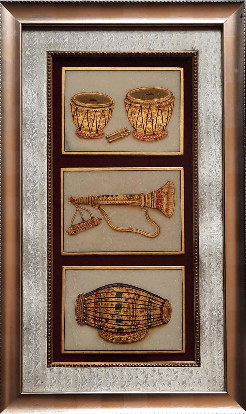 Symphony of Tradition: Exquisite Musical Instruments Painting