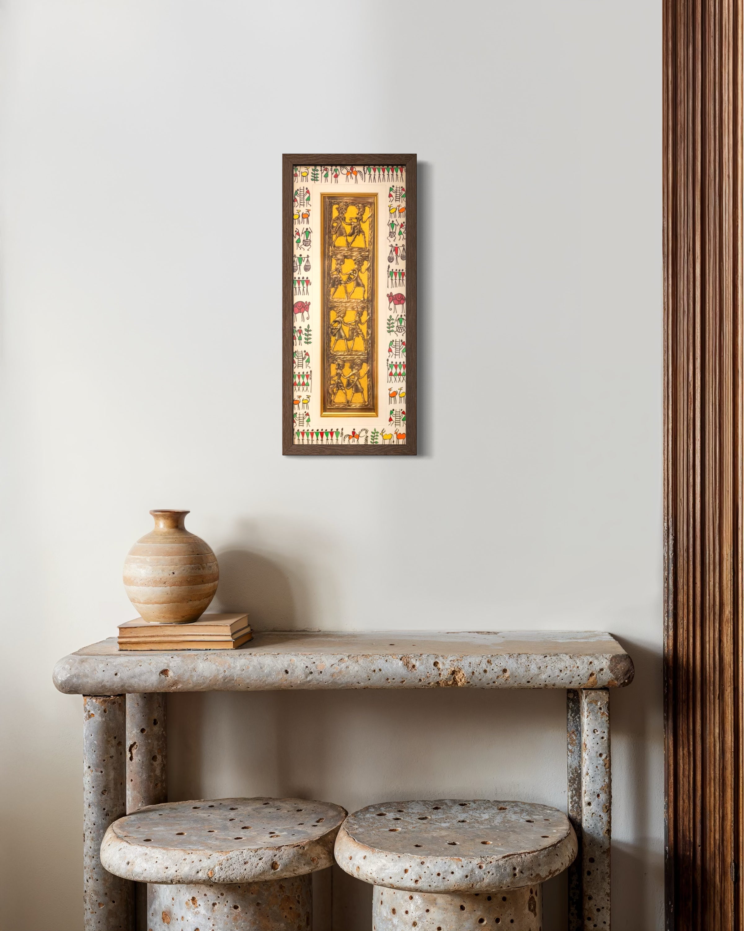 Wurli Painting with Four Designs