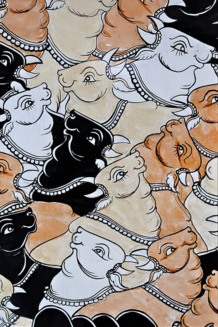 Sacred Narratives of Krishna – Orissa Pattachitra Painting