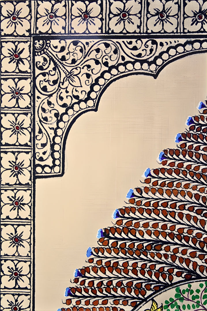 Orissa Pattachitra Tree of Life Painting