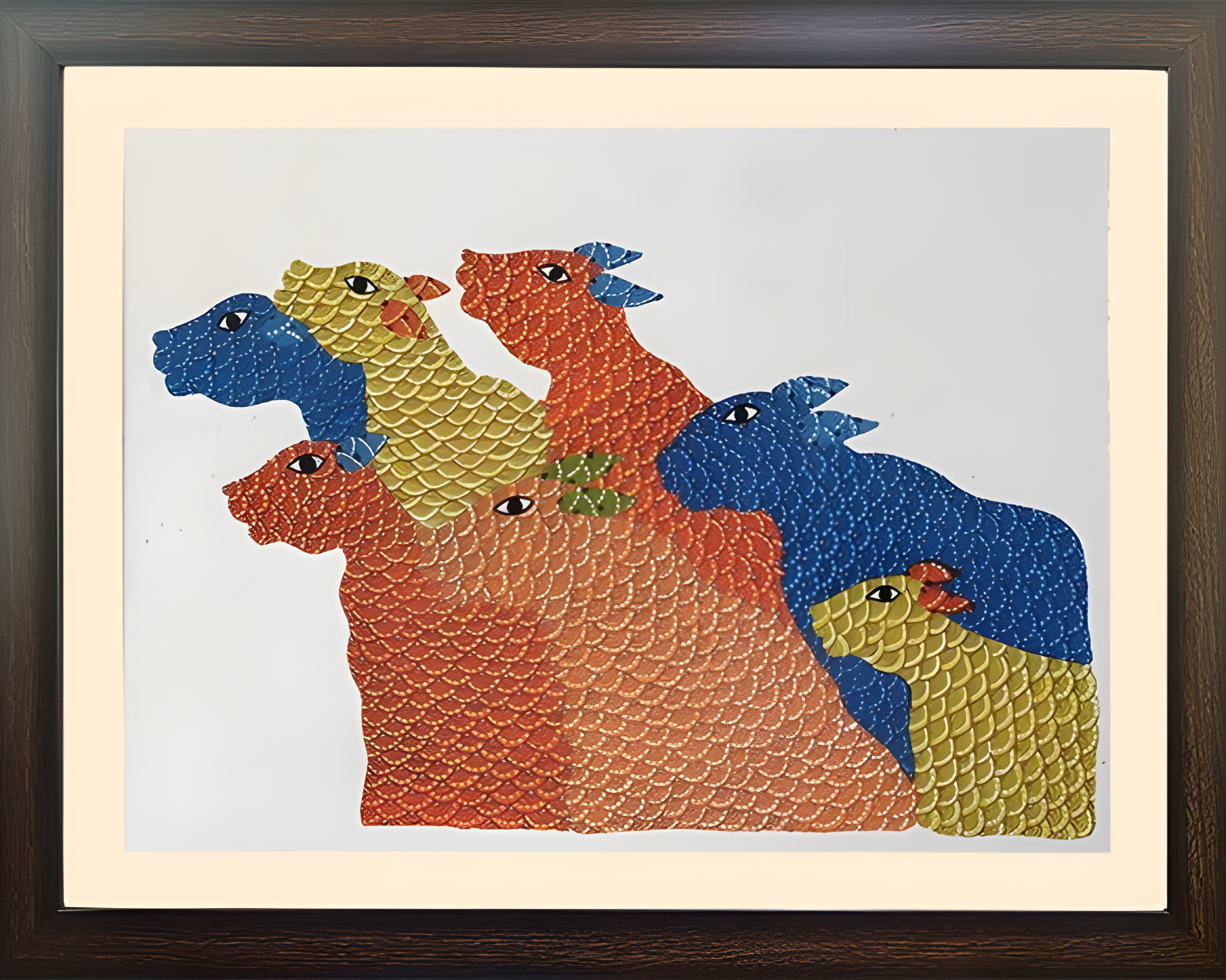 Vriksha Leela – “Sacred Grove” Gond Art