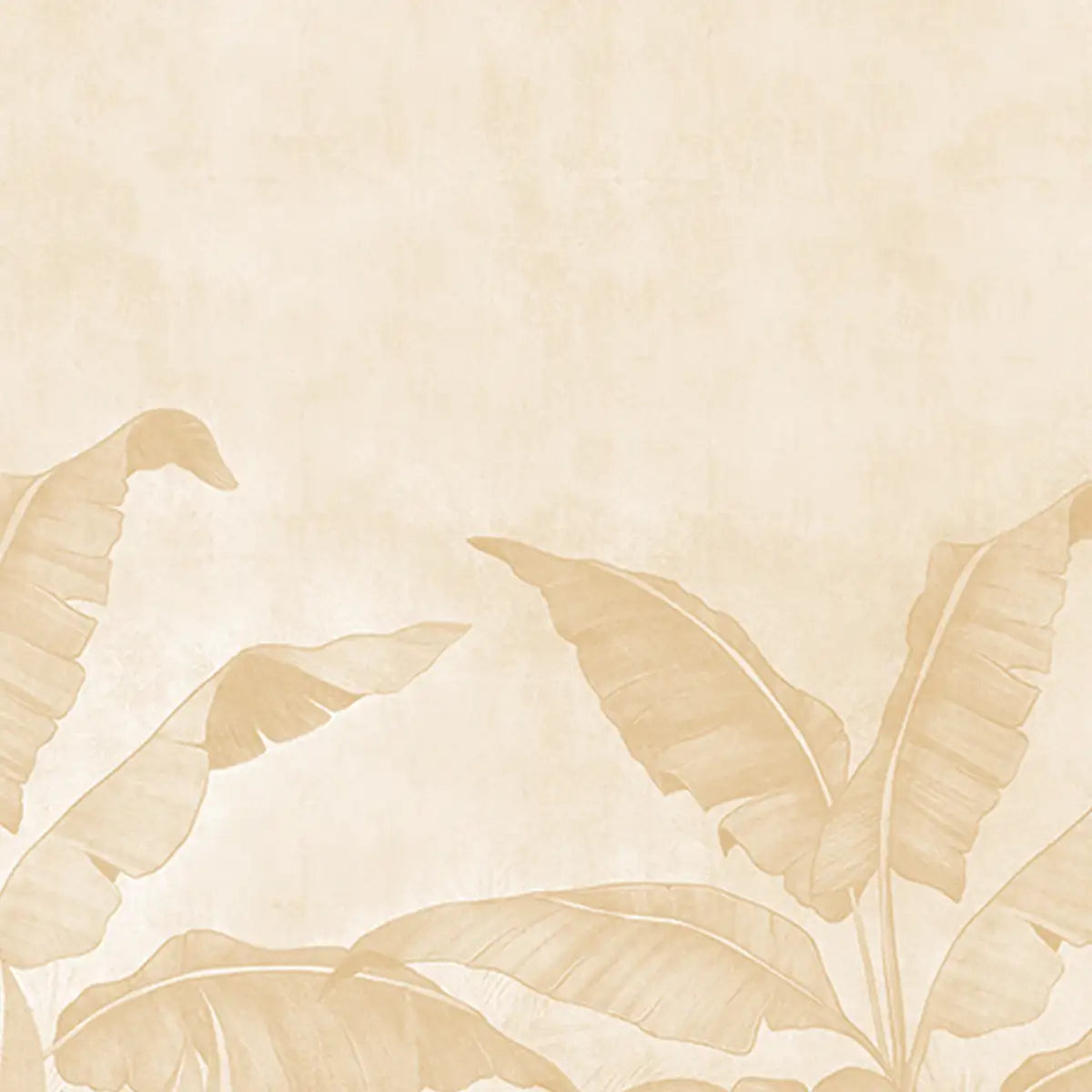 Tropical Stillness: “Banana Grove” Wallpaper