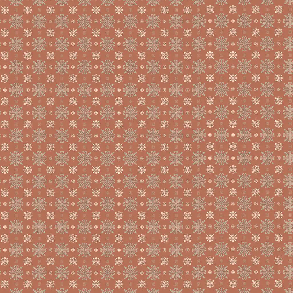Rustic Elegance: "Rangoli Kaksh" Wallpaper