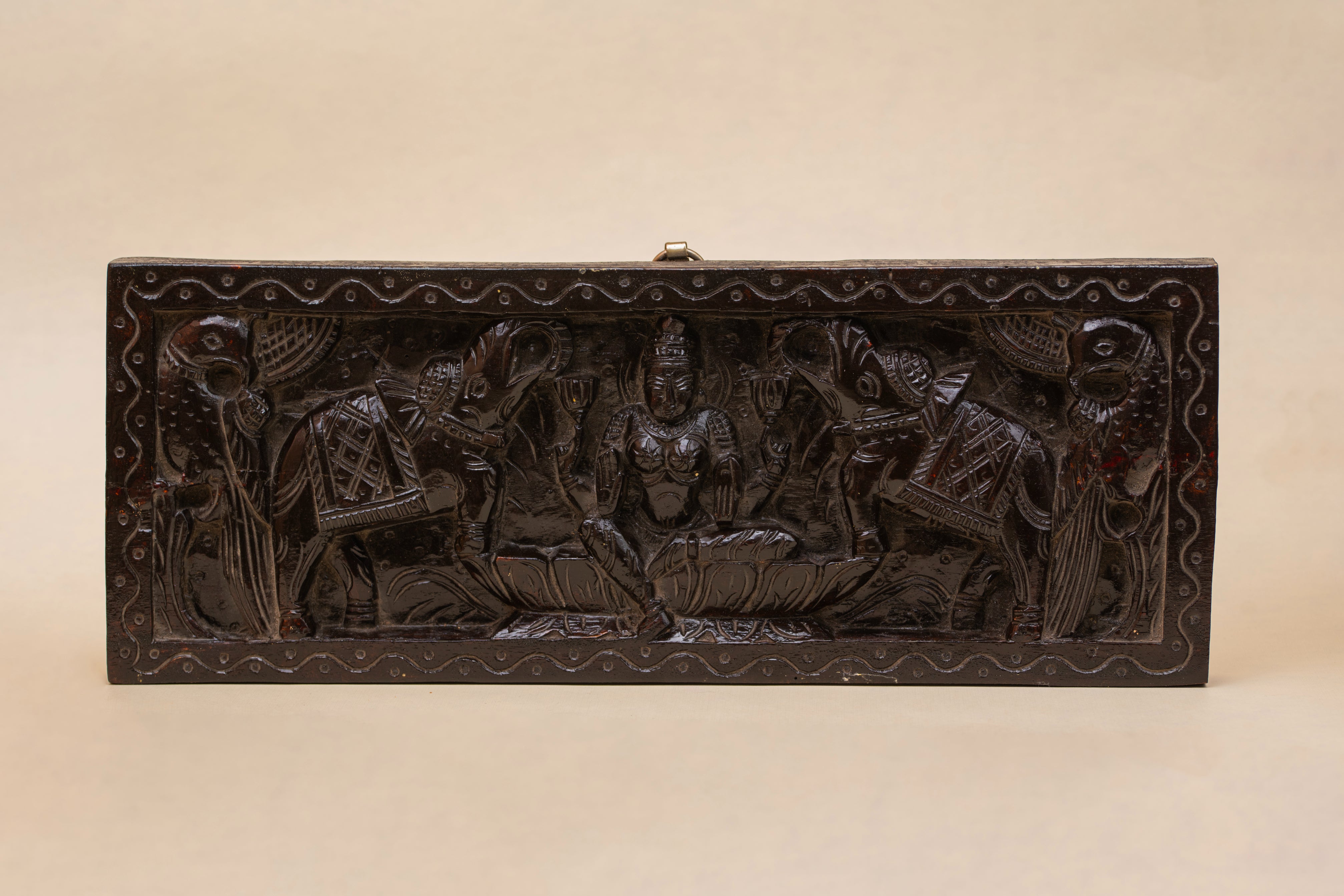 Sabha Rhythm – Carved Panel of Gathering