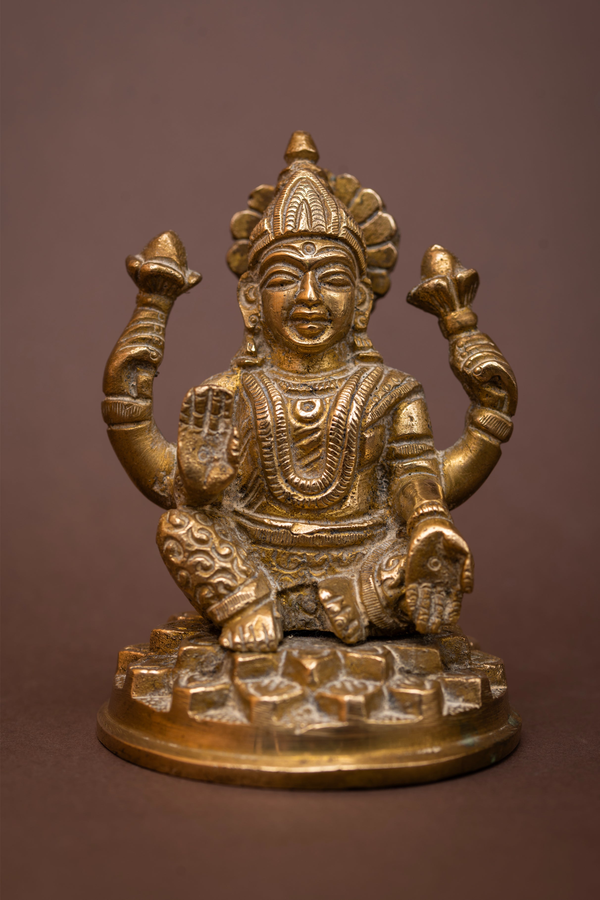 Padmanabha Roop Brass Sculpture